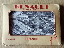 REGIE NATIONALE DES USINES RENAULT - 20 vues en noir et blanc par Yvon