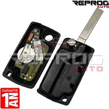 CLÉ VIERGE PEUGEOT 1007 4 BOUTONS 6554GQ 649081 ÉMETTEUR TELECOMMANDE CLEF 