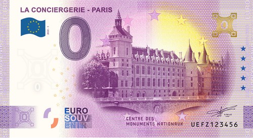 Billet souvenir 2026 - souvenir, france