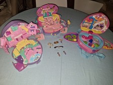 ?? LOT de polly pocket bluebird + Personnages Vintage ?