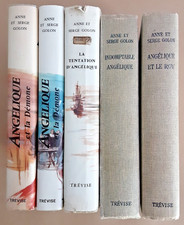 Lot de 5 romans d' ANGÉLIQUE
