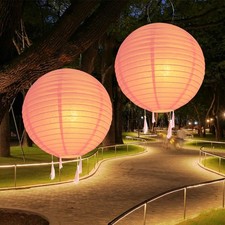 Lampion Solaire Exterieur, 2 Pièce 20cm Lampion Exterieur Solaire, Lanternes ...