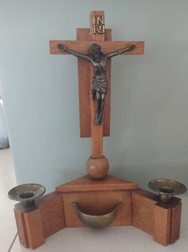 Magnifique crucifix orné - , de