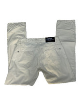 JEAN toile JAUNE CLAIR   HOMME