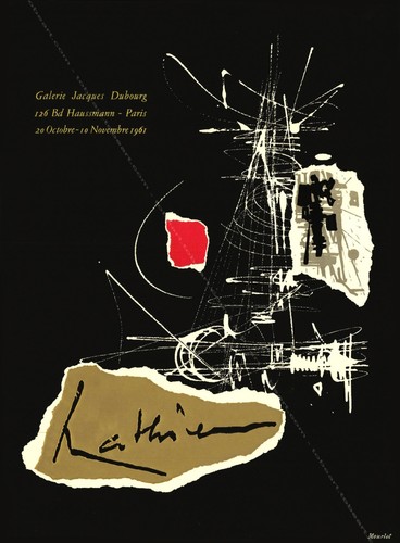 Georges mathieu affiche - mathieu, |