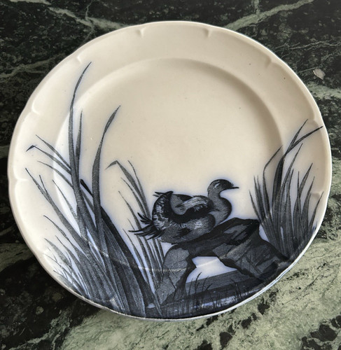 Assiette longwy japonais terre - longwy,
