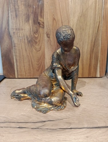 Statuette bronze joueuse - statuette, en