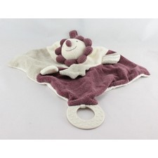 Doudou plat soleil fleur beige bordeaux QUAX FEHN - 15687