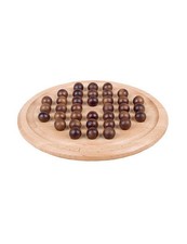 Solitaire hêtre billes bois
