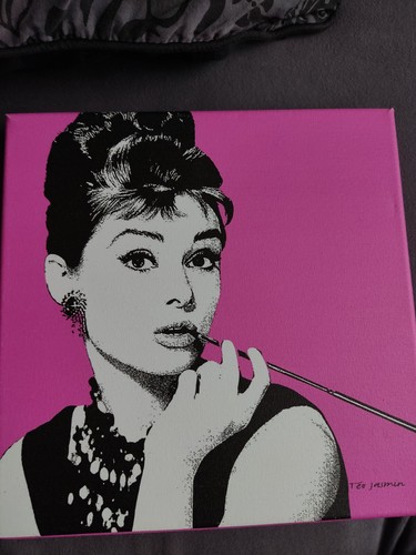 Portrait audrey hepburn sur - portrait,