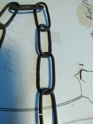 Ancienne chaine lustre - chaine, de