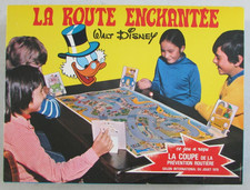 Jeu de société La Route enchantée Walt Disney Willeb France Complet, bon état