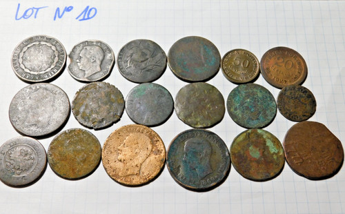 Lot piece anciennes - lot,
