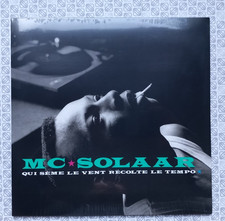 MC SOLAAR qui sème le vent récolte le tempo  Vinyle LP 33T hip hop  neuf scellé