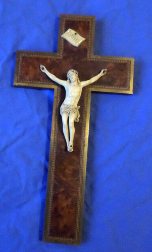 Ancien grand CRUCIFIX OBJET
