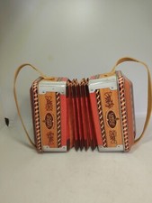 ANCIENNE BOITE PUB DE MARQUE CAMILLE BLOCH CHOCOLAT SUISSE EN FORME ACCORDEON