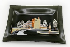 Vintage Black Glass Kupper