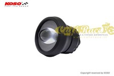 Faro Supplémentaire Koso Aurora LED Ø53 Mm Aluminium Noir Lumière Fendinebbia