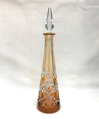 Carafe cristal taillé - carafe, en