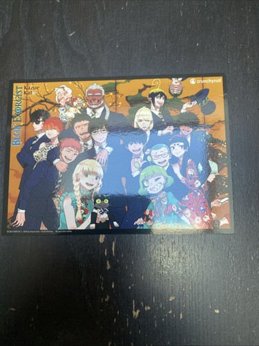 Carte postale manga blue - -,
