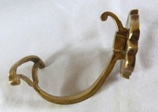 Ancienne Patère Porte Manteau Laiton Murale