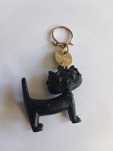 Porte clés chat - chat, noir