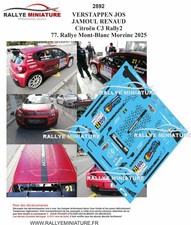 DECALS 1/43 REF 2892 Citroën