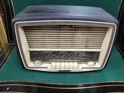 Ancienne radio point bleu - radio,