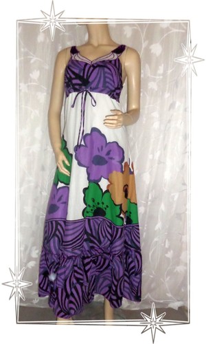 Robe longue d eté - e,