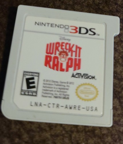 Wreck ralph nintendo 3ds - wreck-it,