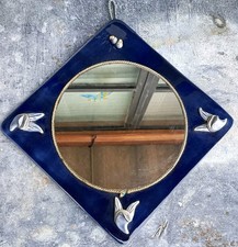 MIROIR EN CÉRAMIQUE VINTAGE /
