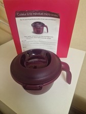 TUPPERWARE Cuiseur à Riz 550 ml Individuel Micro-Ondes Complet
