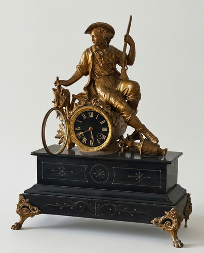 Pendule cheminée du - de,