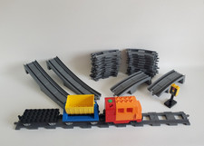 Train Electrique Duplo LEGO TBE Circuit Rails Motorise Set 10508 Enfants Jouet