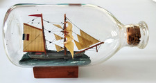 Bateau en bouteille voilier 3 mâts