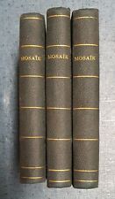 1855 1883 Mosaïque 3 volumes