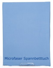 Drap-housse drap-housse housse de couette en microfibre jersey 100x200 bleu 