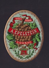 Ancienne étiquette glacée