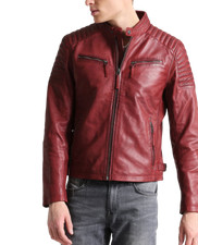 Blouson moto motard rétro