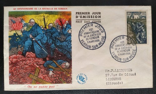 Enveloppe premier jour timbre - premier,