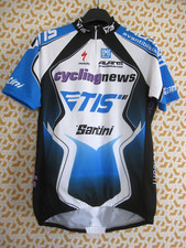 Maillot Cycliste DFL Cyclingnews Litespeed 2006 TIS Santini vintage jersey - M