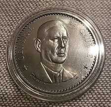 Médaille General De Gaulle uniface