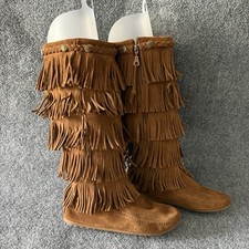 Minnetonka 1658 Brown Fringe