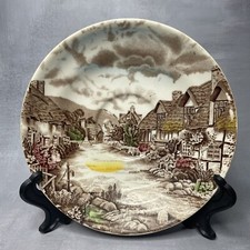 Assiette / soucoupe Olde English Country Side Johnson Bros diam. ~17.5 cm