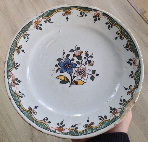 Belle assiette faience - belle, en
