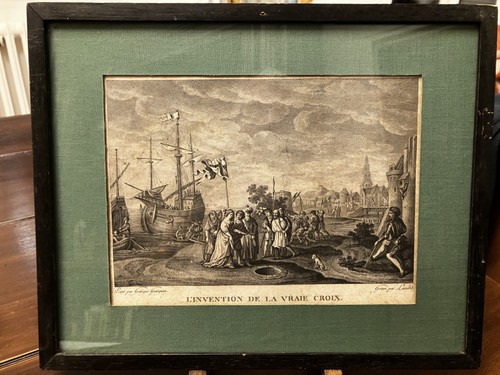 Ancienne gravure encadrée