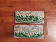 2 range-serviette,Pochettes molletonnées, vintage de marque Nydel. 