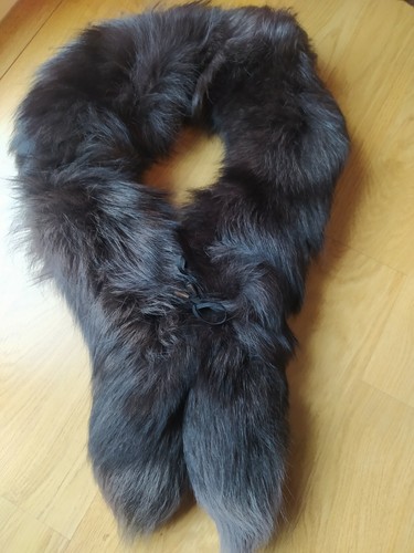Boa écharpe fourrure renard - boa,