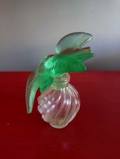 flacon vide Nina Ricci l'air du temps bouchon 2 colombes vert numéroté et signé