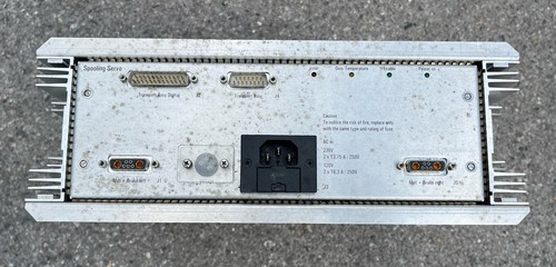 Power supply spooling servo - power,